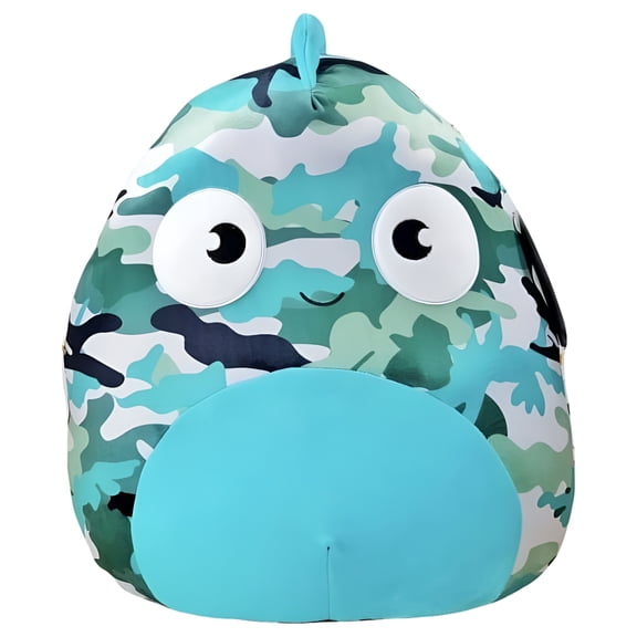 Squishmallows Official Kellytoy Valentines Squad Squishy Soft Plush Toy Animal (5 Inch, Calais Camo Chameleon)