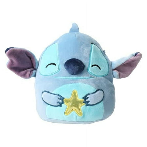 Squishmallows Official Kellytoys 6.5 Inch Stitch the Alien Holding Star Ultimate Soft Plush Toy