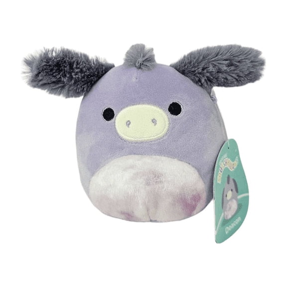 Squishmallows Official Kellytoys Inch 5 Inch Deacon the Purple Donkey Ultimate Soft Plush Stuffed Toy