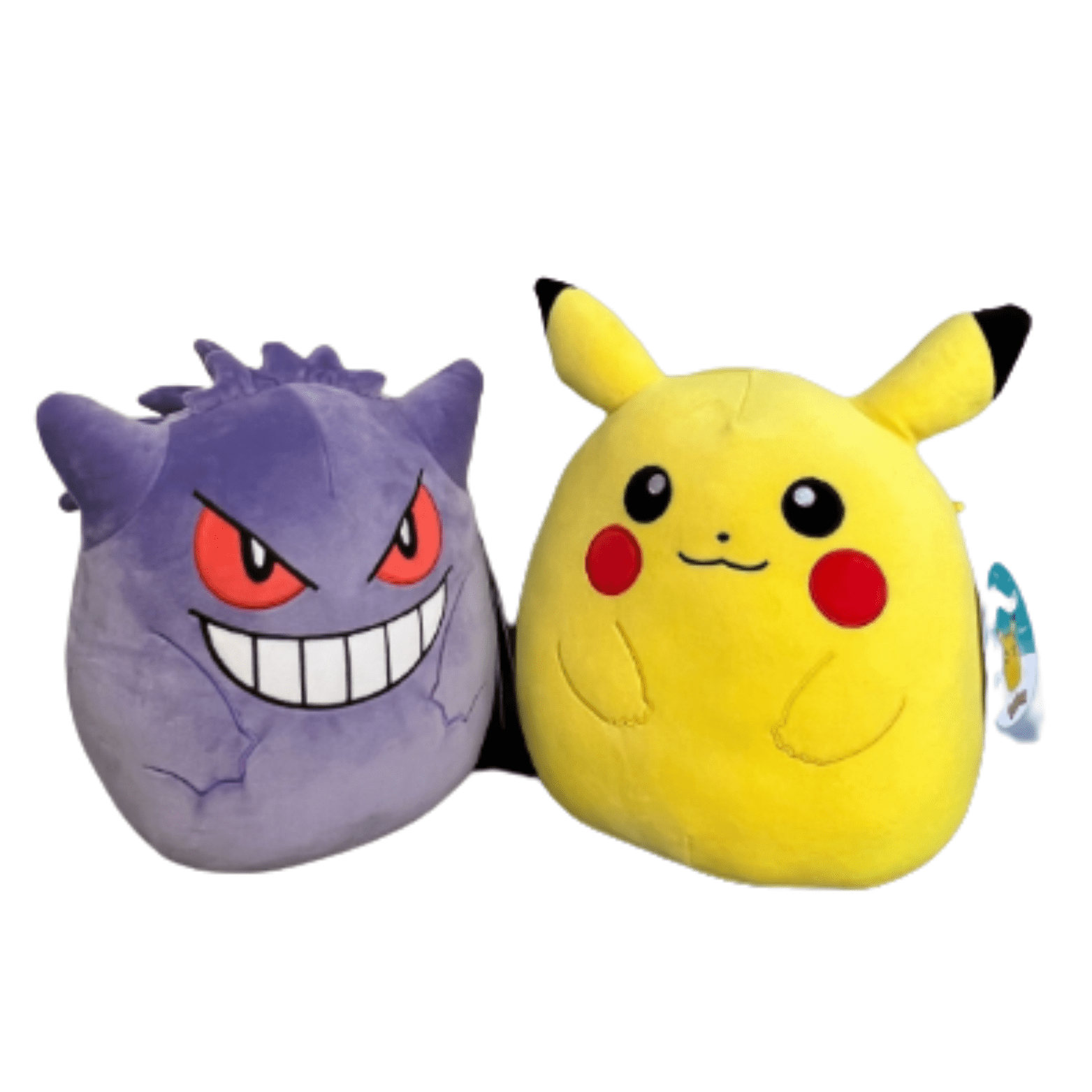 Squishmallows Official Kellytoys Plush 10 Inch Pokemon Pikachu and Gengar  Limited Edition 2023 Super Soft Animal Plush Stuffed Toy