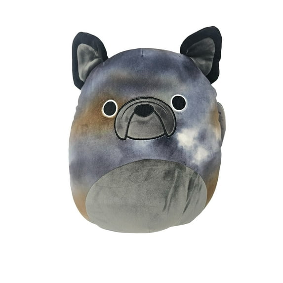 Squishmallows Official Kellytoys Plush 12 Inch Ballis the Black and Brown Bulldog Stuffed Toy