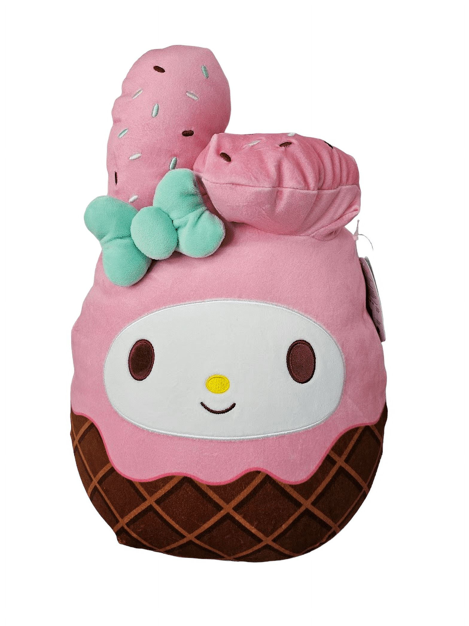 Squishmallows 12 Inch Kitty Plush: My Melody, Chocolate Ice Cream ...