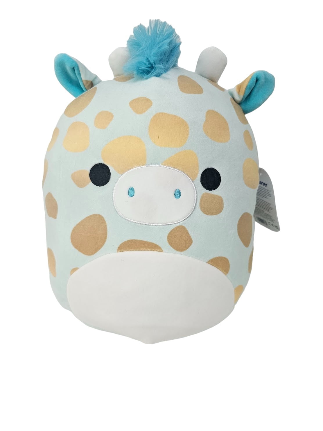 Squishmallows Official Kellytoys Plush 12 Inch Zelia the Blue and Gold Giraffe Stuffed Toy
