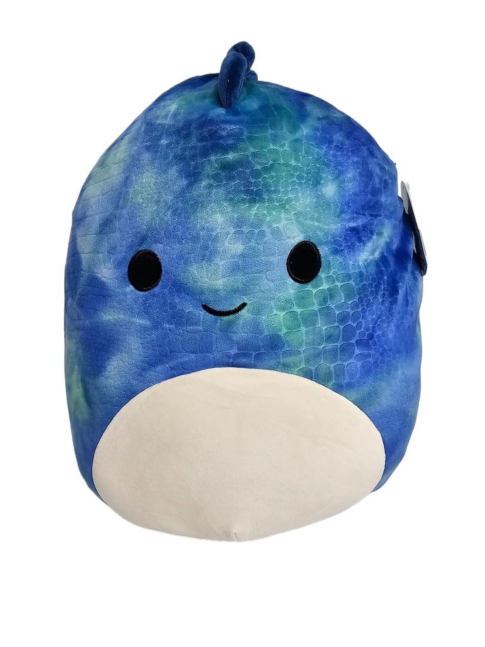 Squishmallows Official Kellytoys Plush 14 Inch Damien the Blue Dinosaur ...