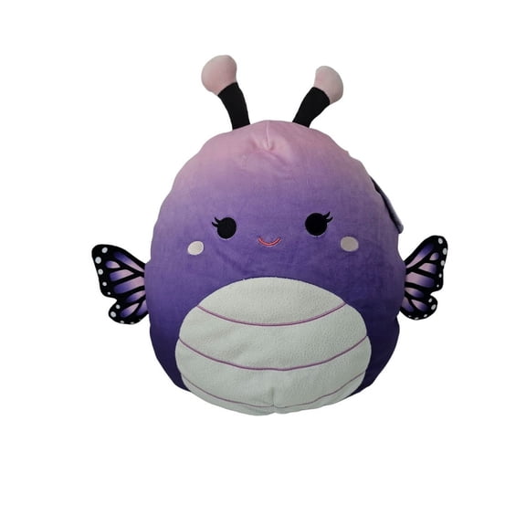 Squishmallows Official Kellytoys Plush 14 Inch Rida the Purple Butterfly Ultimate Plush Stuffed Toy