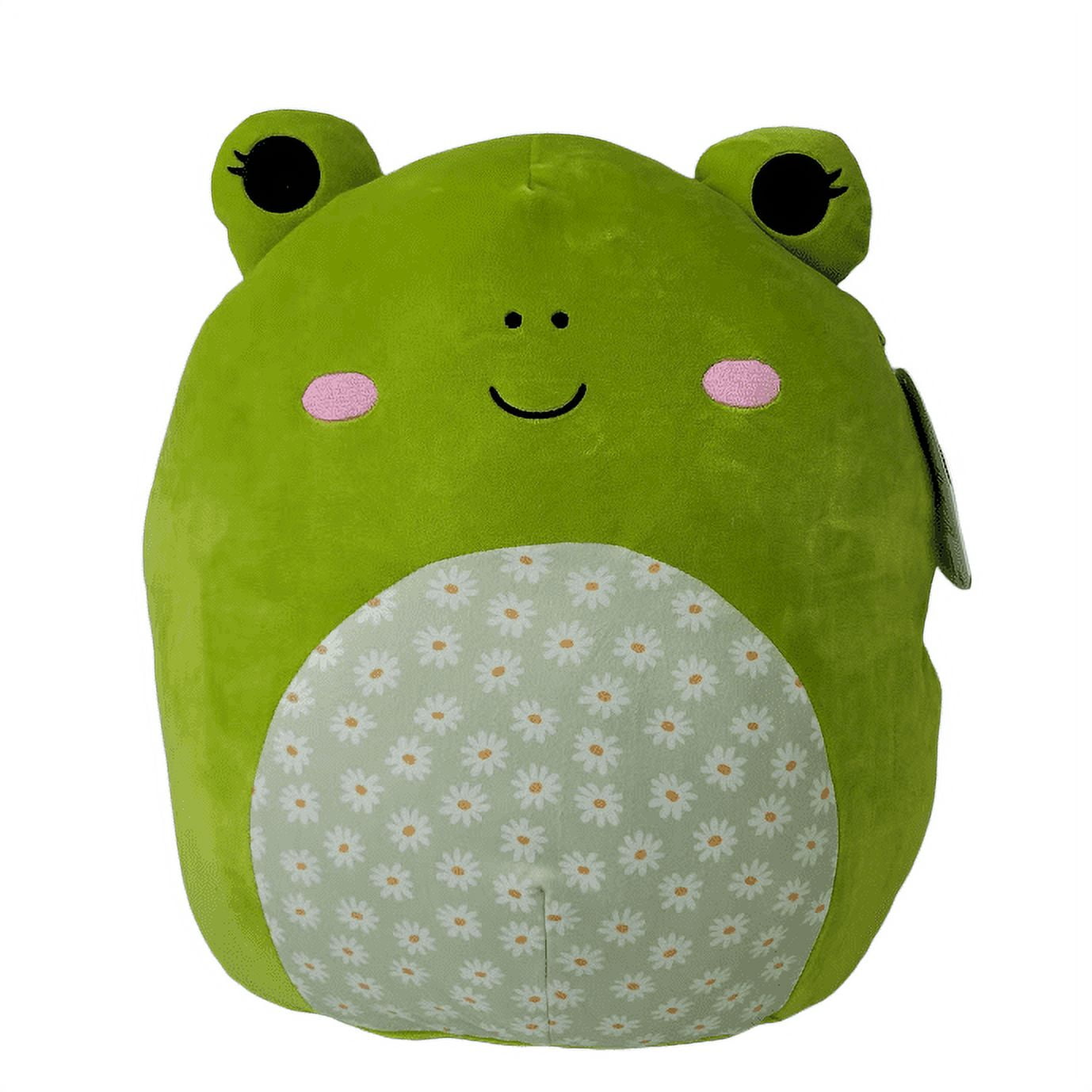 Squishmallows Official Kellytoys Plush 16 Inch Wendy the Frog Floral Belly  Ultimate Soft Stuffed Toy