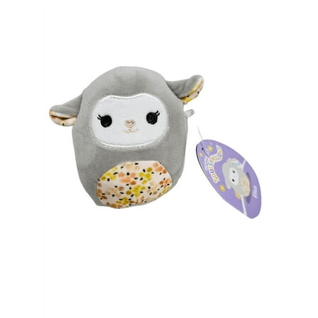 Squishmallows Official Kellytoys Plush 4.5 Inch Elea the Gray Lamb Easter Edition Ultimate Soft Plush Stuffed Toy