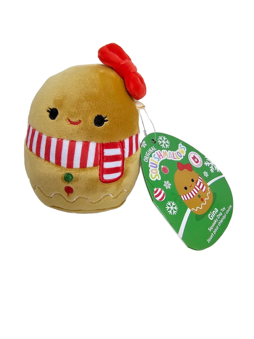Squishmallows Official Kellytoys Plush 5 Inch Gina the Gingerbread Girl