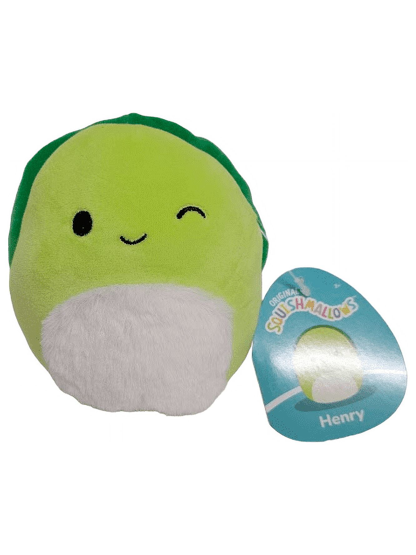 Squishmallows Official Kellytoys Plush 5 Inch Henry the Green Turtle  Winking Ultimate Soft Plush Stuffed Toy