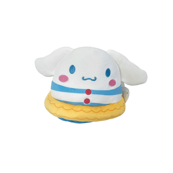 Squishmallows Official Kellytoys Plush 6.5 Inch Cinnamoroll the Dog with Floatie Summer Hello Kitty Sanrio Ultimate Soft Plush Stuffed Toy