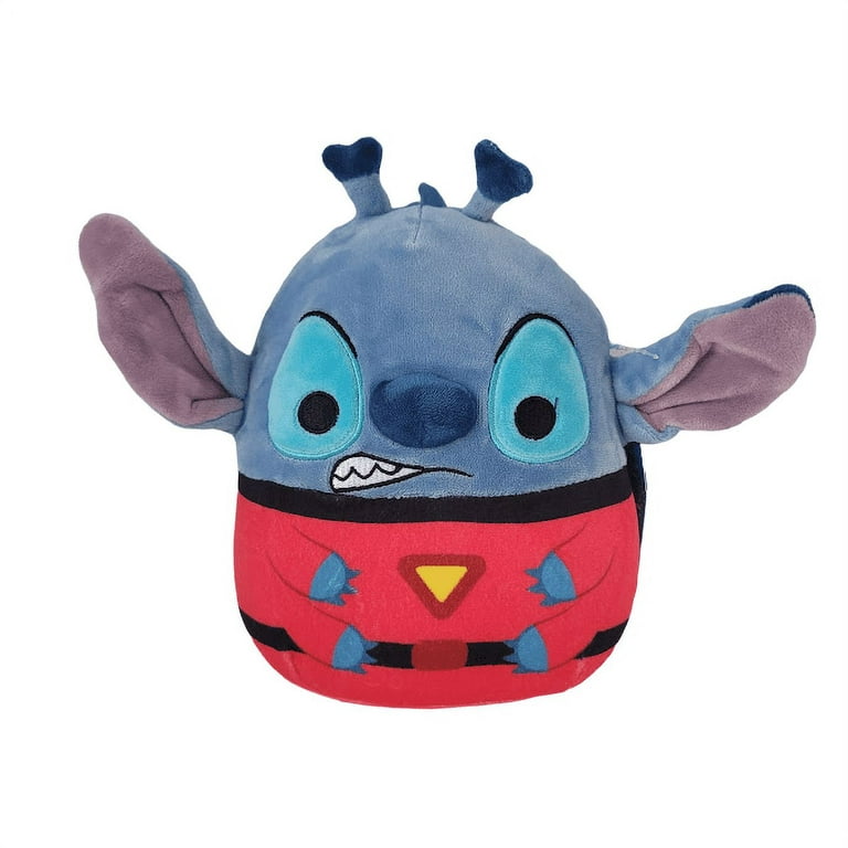 Squishmallows Official Kellytoys Plush 6.5 inch Stitch Experiment 636 Alien from Lilo and Stitch Ultimate Soft Stuffed Toy, Blue
