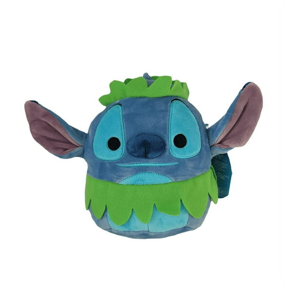 Squishmallows Official Kellytoys Plush 6.5 Inch Stitch with Hawaiian Clothes Ultimate Soft Stuffed Toy