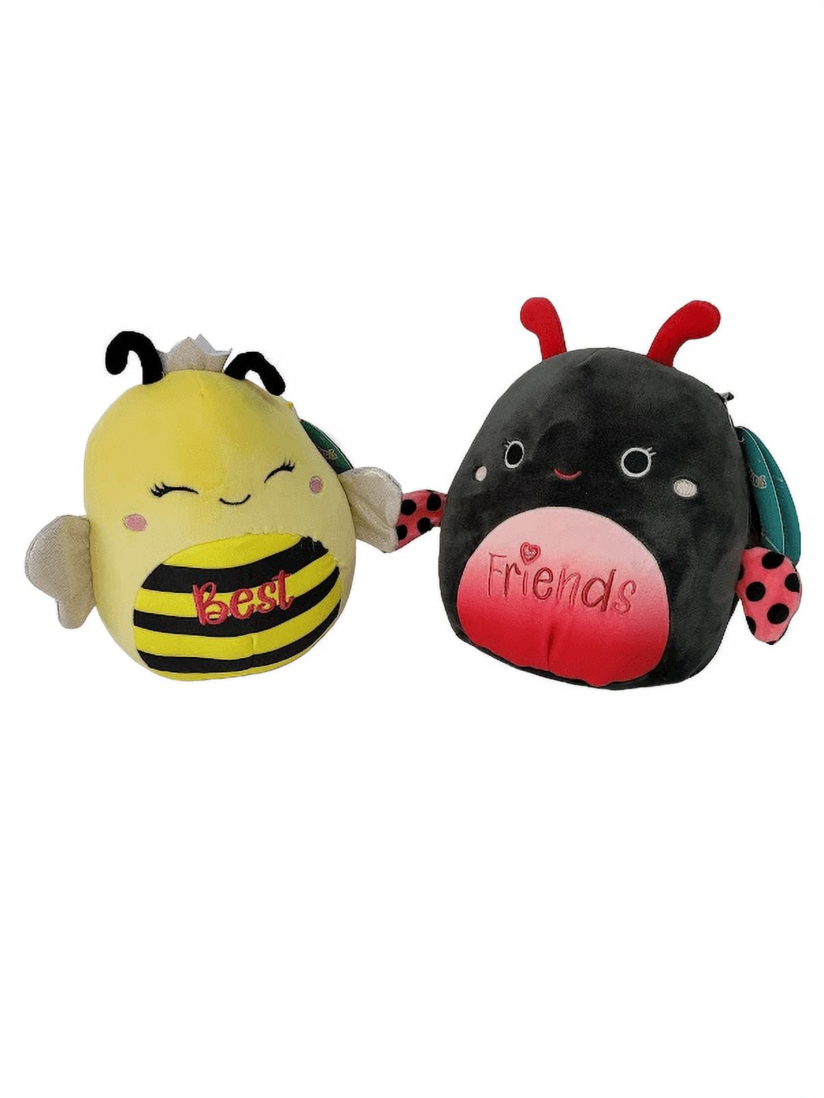 Squishmallows Official Kellytoys Plush 7.5 Inch Sunny The Bee And Ladee ...