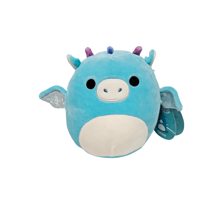 Squishmallows Official Kellytoy Plush 7.5 inch Pink And Blue Fox