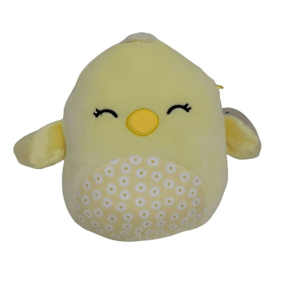 Squishmallows Official Kellytoys Plush 8 Inch Aimee the Yellow Chick Floral Belly Easter Edition Ultimate Soft Plush Stuffed Toy