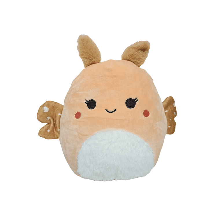 Squishmallows Official Kellytoys Plush Inch Amal the Peach Moth