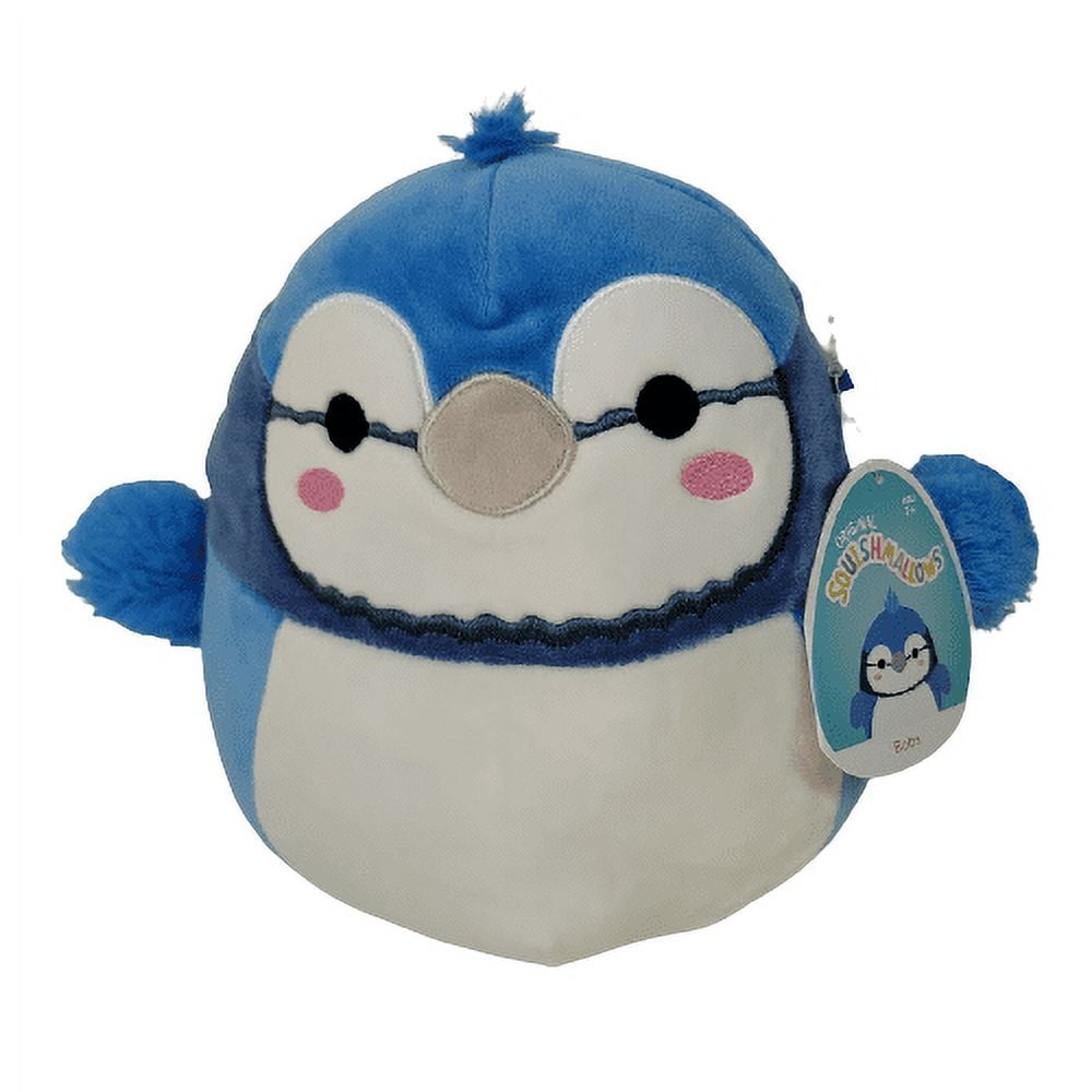  Squishmallows Original 14-Inch Babs Blue Jay with Fuzzy Wings -  Large Ultrasoft Official Jazwares Plush : Toys & Games