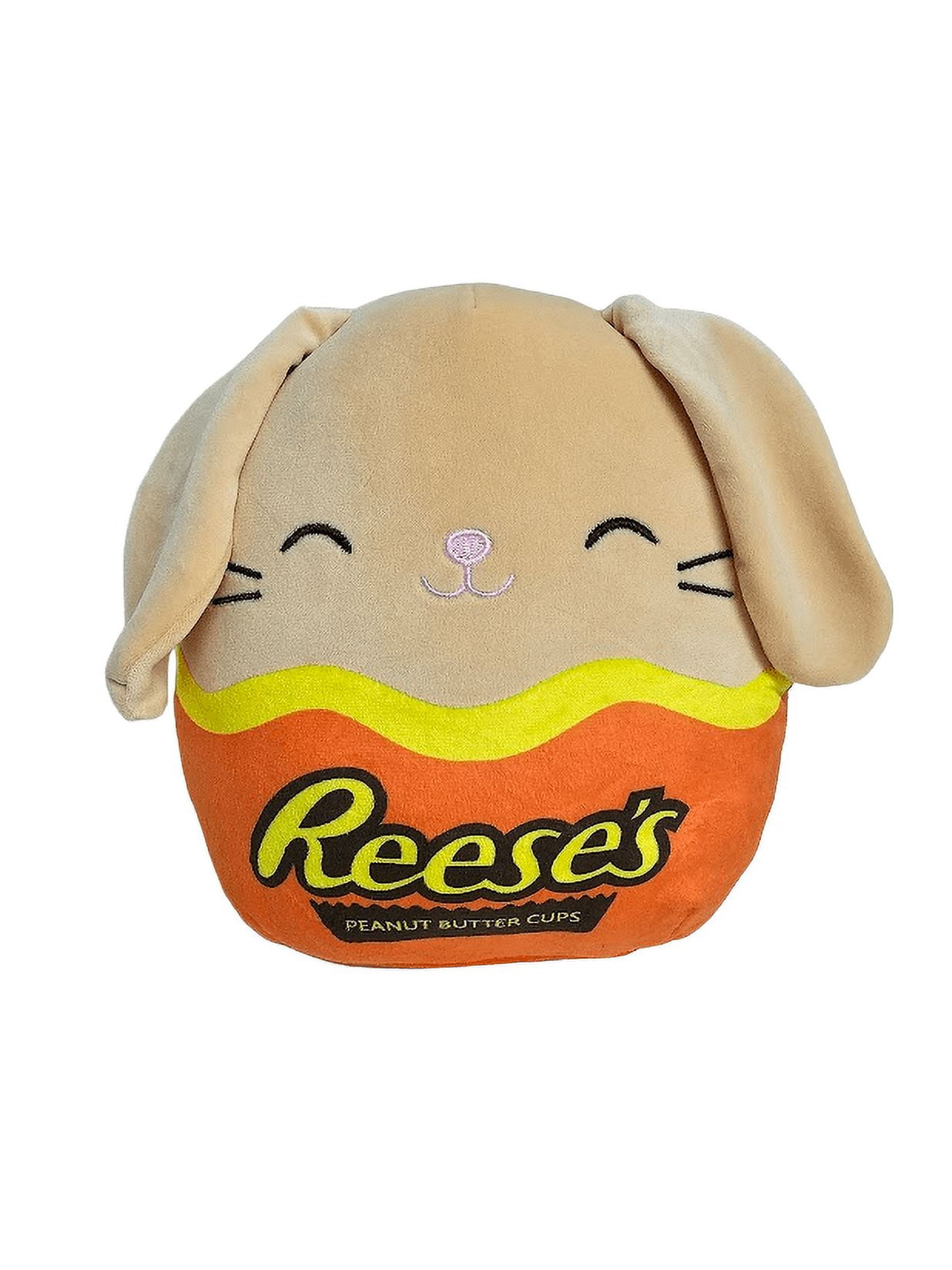Squishmallows Official Kellytoys Plush 8 Inch Bangta the Peach Bunny