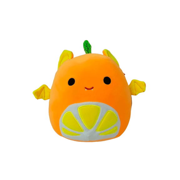 Squishmallows Official Kellytoys Plush 8 Inch Barnet the Orange Bat Blacklight Squad Ultimate Soft Plush Stuffed Toy