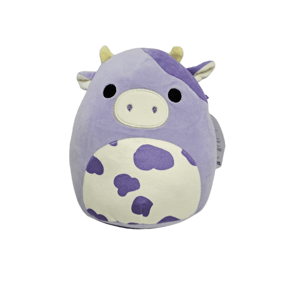 Squishmallows Official Kellytoys Plush 8 Inch Bubba the Purple Cow Ultimate Soft Plush Stuffed Toy