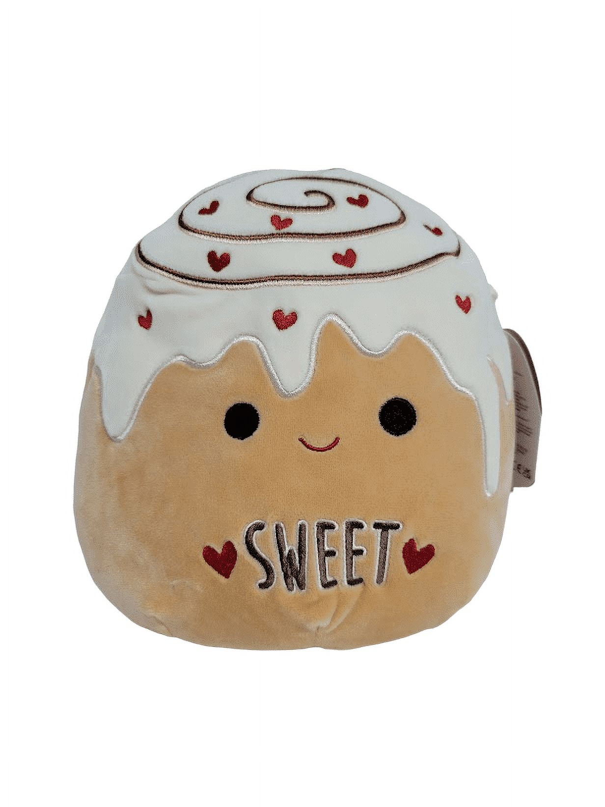 Squishmallow Oficial Kellytoy Food Squad Collectible Soft Plush  Animal (Chanel Cinnamon Bun, 14 inch) : Toys & Games