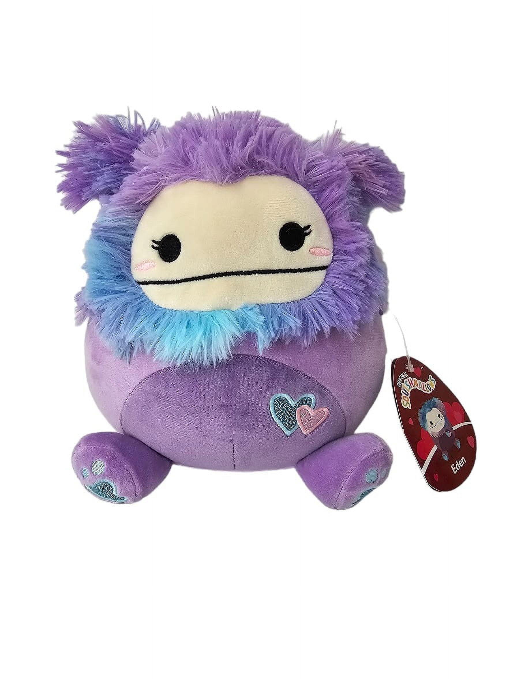 Squishmallows Official Kellytoys Plush 8 Inch Eden the Purple Big