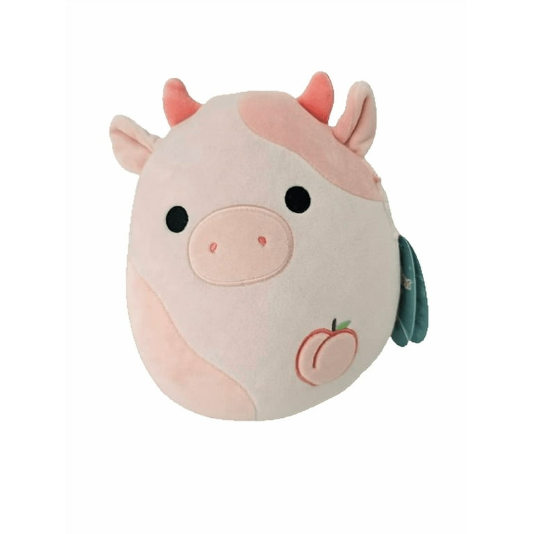 Squishmallows Official Kellytoys Plush 8 Inch Lilaz the Peach Cow