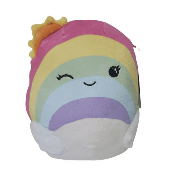 Squishmallows Official Kellytoys Plush 8 Inch Sunshine the Rainbow Ultimate Soft Stuffed Toy