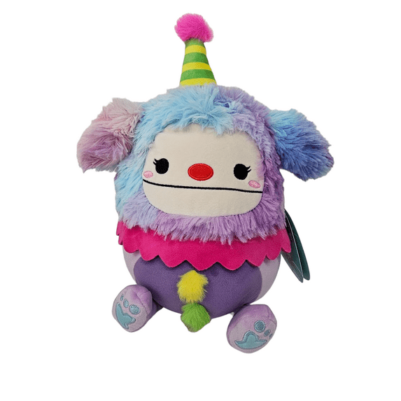 Squishmallows Official Kellytoys Plush 8 Inch Yekaterina the Clown Big Foot Ultimate Soft Stuffed Toy