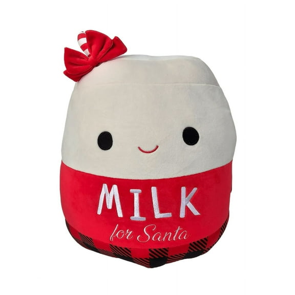 Squishmallows Official Kellytoys Plush Inch 4.5 Inch Alten the Cup Of Milk For Santa Christmas Edition
