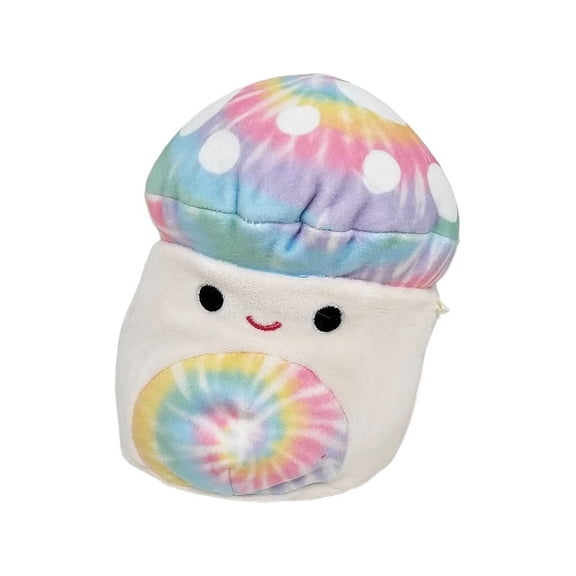 Squishmallows Official Kellytoys Plush Inch 5 Inch Kervena the Tye-Dye Mushroom Ultimate Soft Plush Stuffed Toy