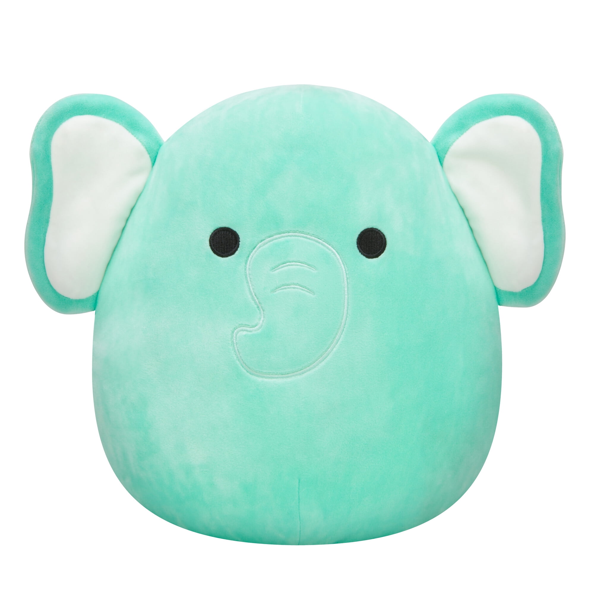 Squishmallows Official Plush 10 inch Diego the Aqua Elephant Childs Ultra Soft Stuffed Toy