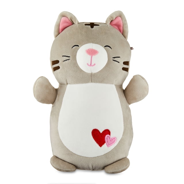Squishmallows 10 inch Ultra Soft Grey Tabby Cat Plush Toy for Children ...