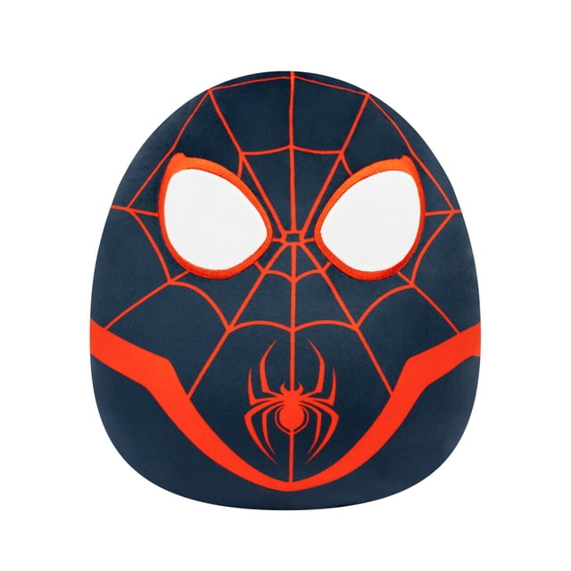 Squishmallows Official Plush 10 inch Marvel Miles Morales - Childs Ultra Soft Stuffed Animal Toy
