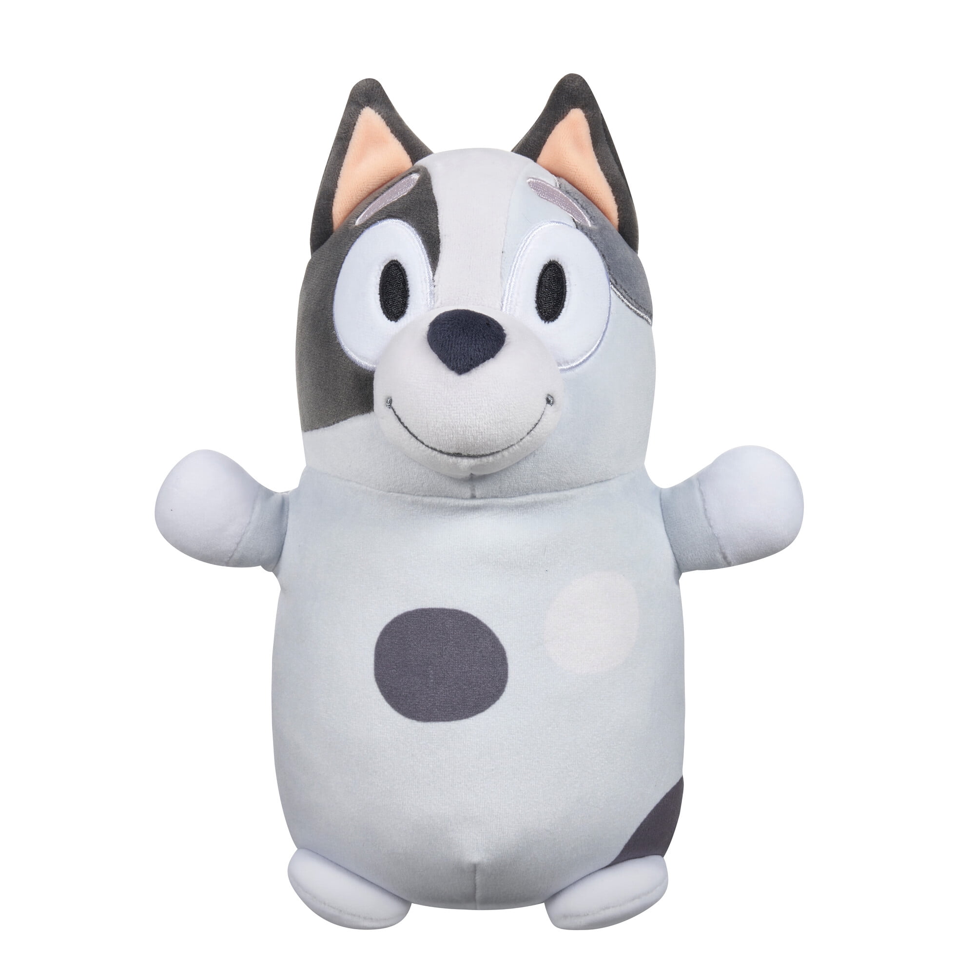 Squishmallows Bluey 10-Inch Gray and White Plush HugMee