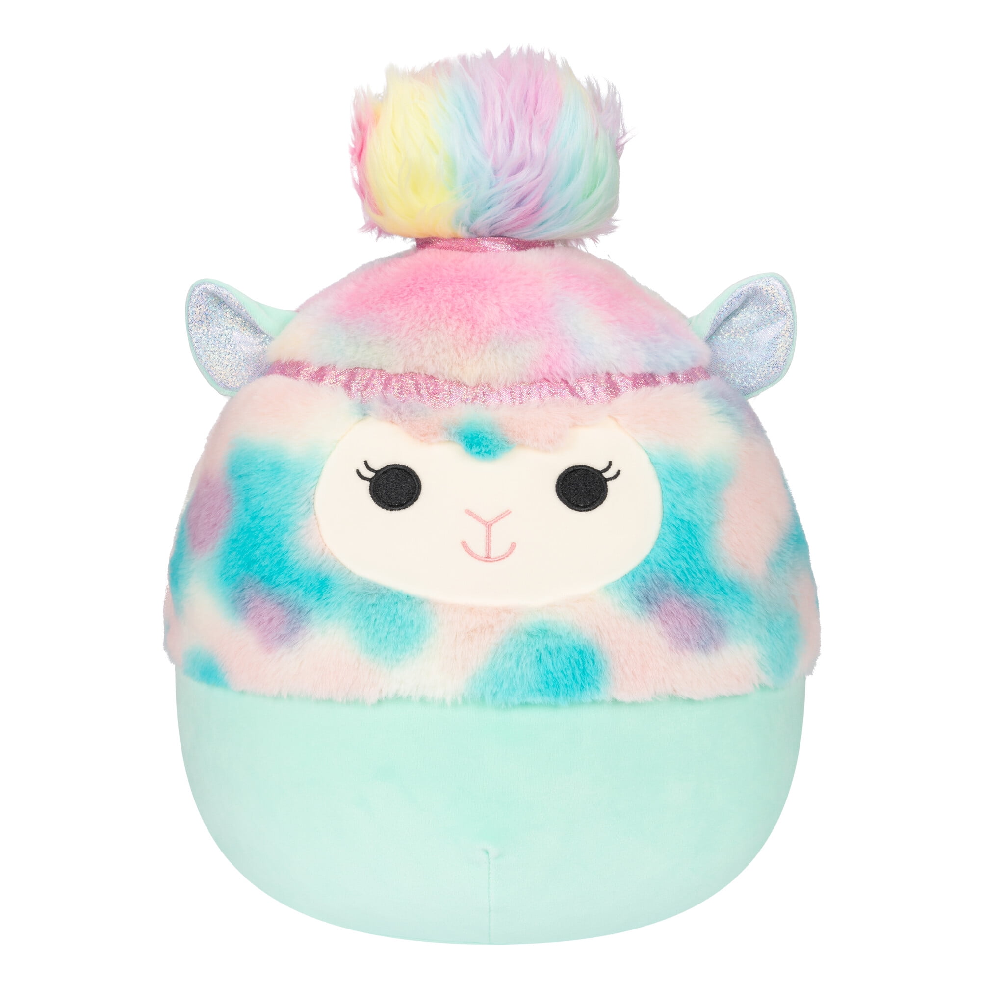 ✯ Mallow ✯ Squishmallows Official Plush 14 inch Teal Alpaca - Child's