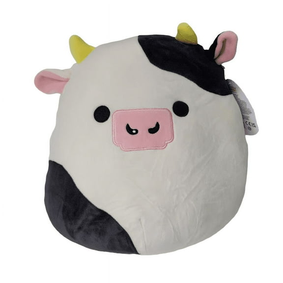 Squishmallows Officilay Kellytoys 11 Inch Clover the Cow Connor Alternate Bull Super Soft Animal Plush Toy