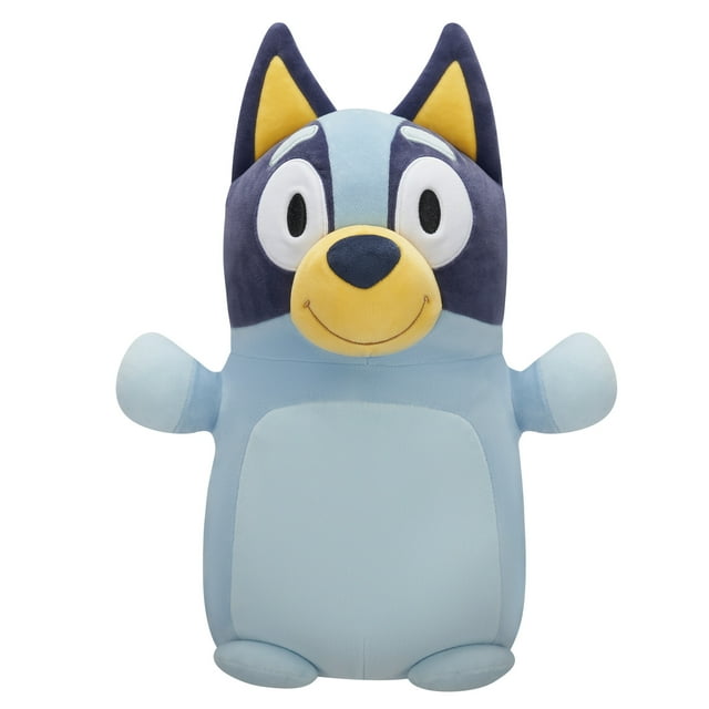 Squishmallows Original 10-Inch Bluey HugMees Plush - Collectible Soft & Squishy Stuffed Dog Animal Toy - Official 2026 Bluey Jazwares Plush - Great Gift for Kids, Girls & Boys