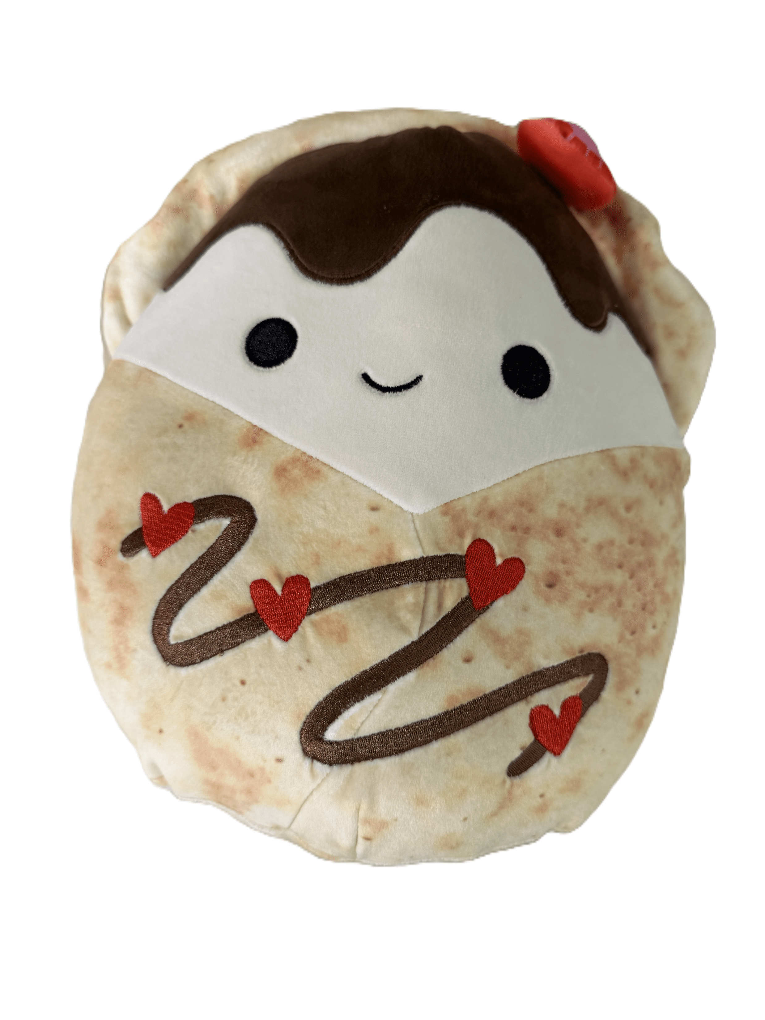 Squishmallows Original 10 Inch Gasten The Strawberry Crepe