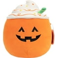 thumbnail image 1 of Squishmallows Original 10-Inch Lester The Pumpkin Spice Latte - Official Jazwares Plush - Collectible Soft & Squishy Pumpkin Stuffed Animal Toy - Gift for Kids, Girls & Boys, 1 of 5
