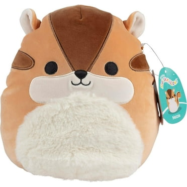 Squishmallows Original 10-Inch Melzie The Chipmunk - Official Jazwares Plush - Collectible Soft & Squishy Chipmunk Stuffed Animal Toy - Add to Your Squad - Gift for Kids, Girls & Boys