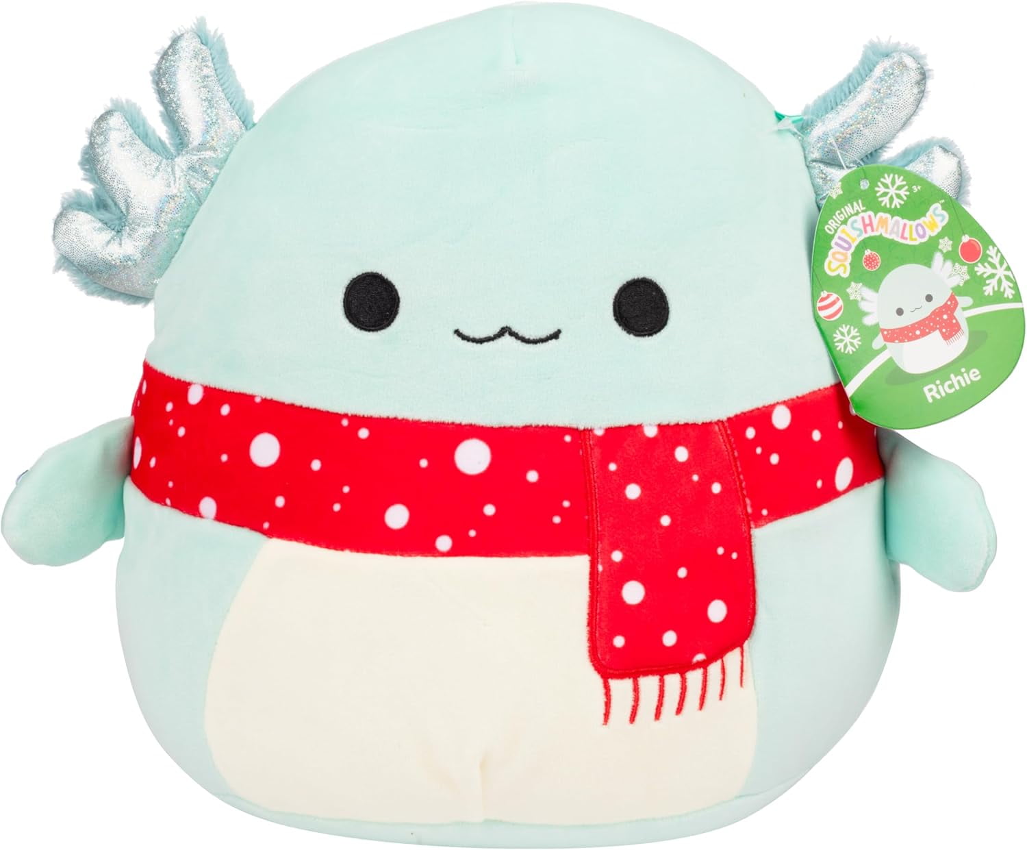 Squishmallows Original 10Inch Richie The Axolotl Official Jazwares