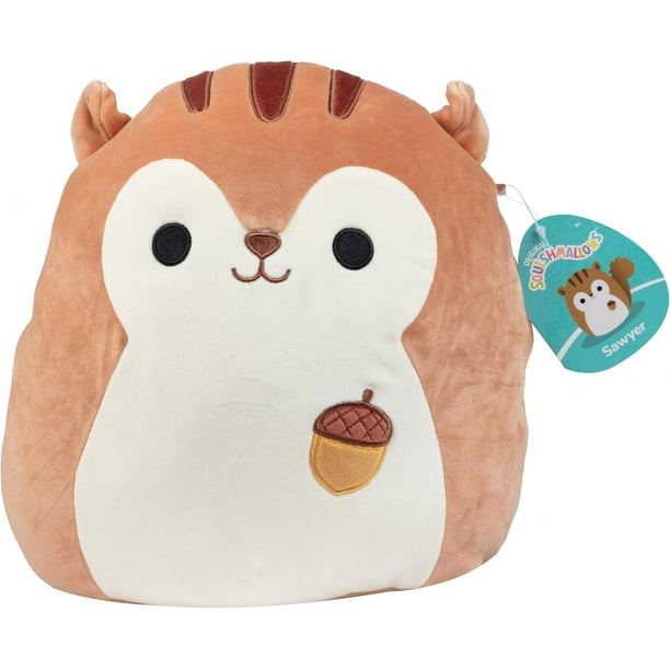 Squishmallows 12 Sawyer Squirrel Plush Classroom Decor Toy