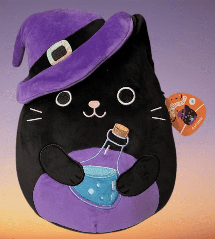 Squishmallows Original 12 inch Autumn the Cat w/Potion - Child's Ultra Soft Plush Toy - Halloween 2025