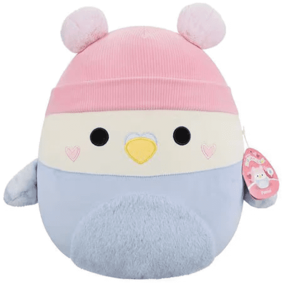 Squishmallows Original 14 Inch Panini the Parakeet with Hat Valentine 2026