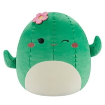 Squishmallows Original 14 inch Maritza the Green Cactus With Pink Flower - Child's Ultra Soft Stuffed Plush Toy