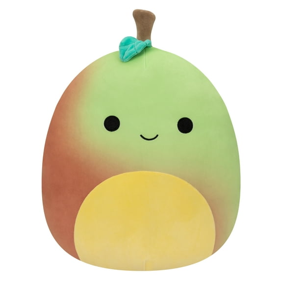Squishmallows Original 14 inch Olexa the Gadient Green and Red Pear - Child's Ultra Soft Plush Toy