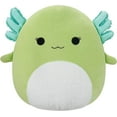 thumbnail image 1 of Squishmallows Original 16-Inch Mipsy Green Axolotl with Fuzzy White Belly Plush Toy, 1 of 4