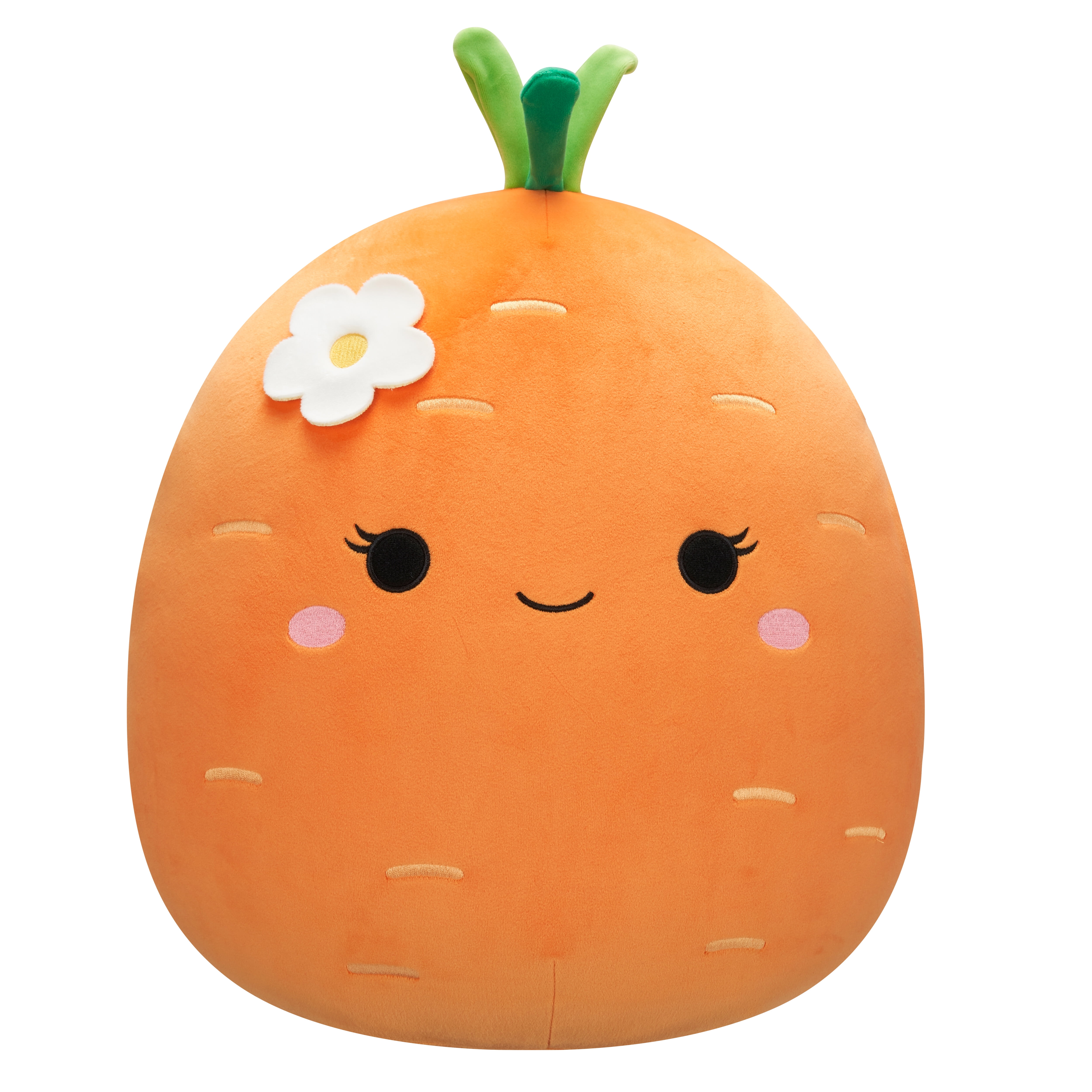 Squishmallows 16” Caroleena the Carrot with White Flower - Ultra Soft Easter Plush Toy