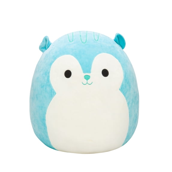 Squishmallows Original 16 inch Santiago the Blue Squirrel - Child's Ultra Soft Stuffed Plush Toy